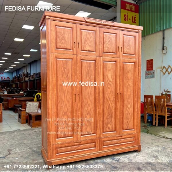 Wooden Wardrobe Design wooden Almirah Design Model No - 8135