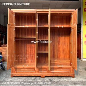 Wooden Wardrobe Design wooden Almirah Design Model No - 8143
