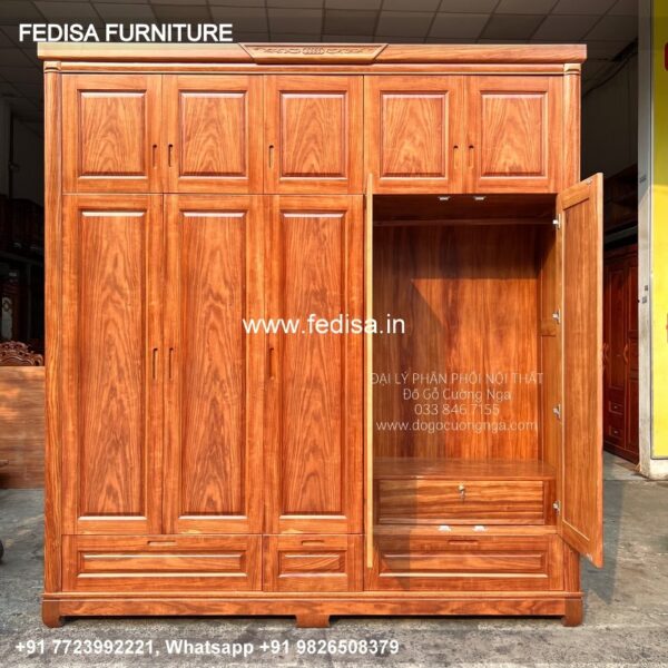Wooden Wardrobe Design wooden Almirah Design Model No - 8146