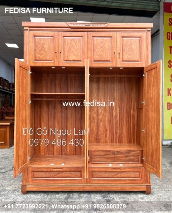 Wooden Wardrobe Design wooden Almirah Design Model No - 8149