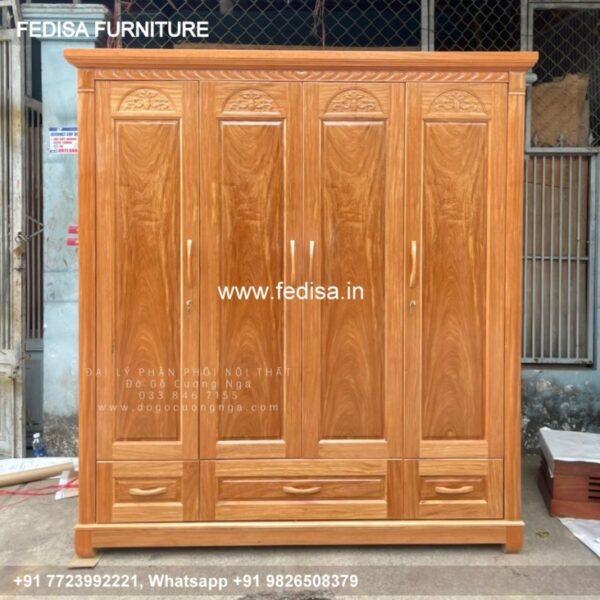 Wooden Wardrobe Design wooden Almirah Design Model No - 8150