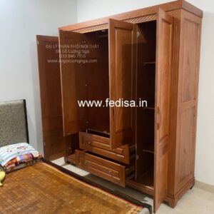 Wooden Wardrobe Design wooden Almirah Design Model No - 8173