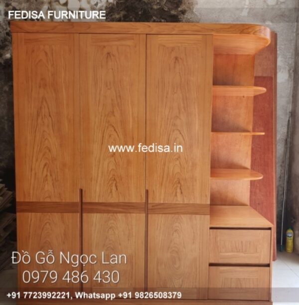 Wooden Wardrobe Design wooden Almirah Design Model No - 8189