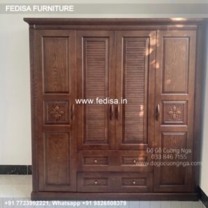 Wooden Wardrobe Design wooden Almirah Design Model No - 8198