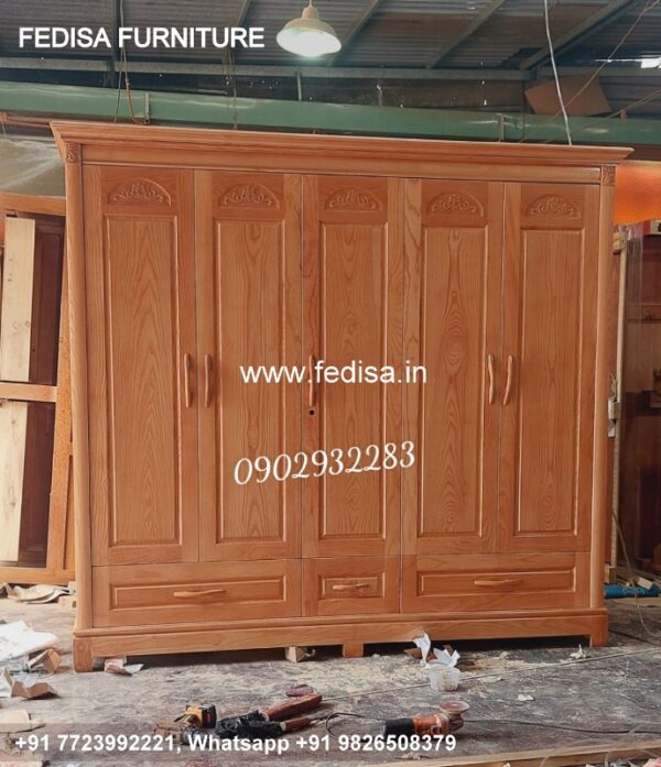 Wooden Wardrobe Design wooden Almirah Design Model No - 8207