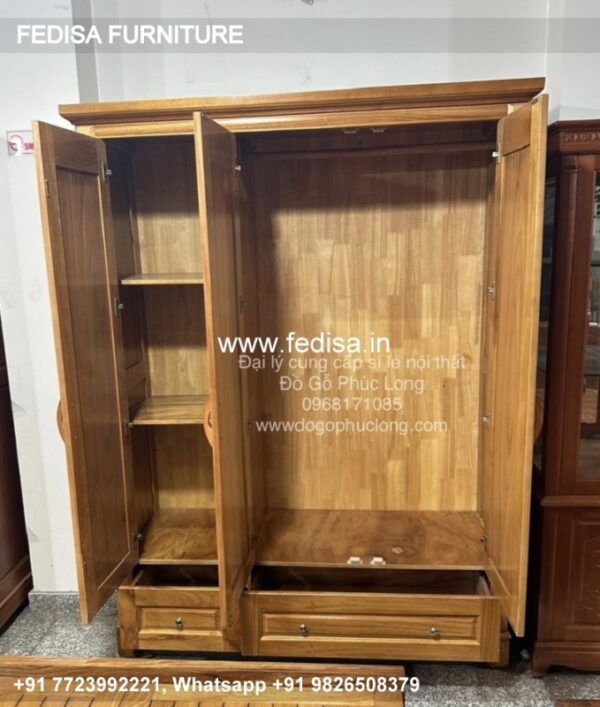 Wooden Wardrobe Design wooden Almirah Design Model No - 8214