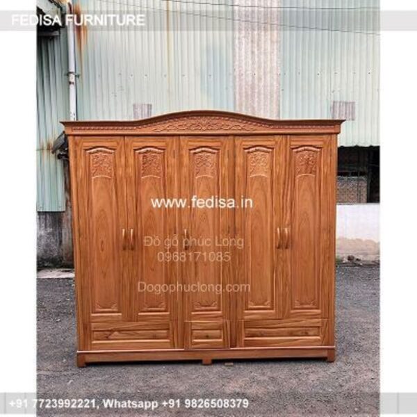 Wooden Wardrobe Design wooden Almirah Design Model No - 8218