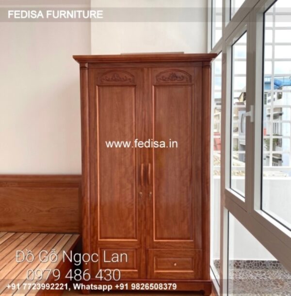 Wooden Wardrobe Design wooden Almirah Design Model No - 8222
