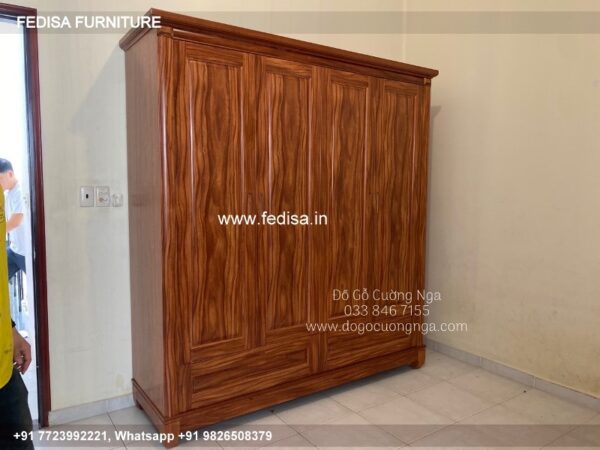 Wooden Wardrobe Design wooden Almirah Design Model No - 8234