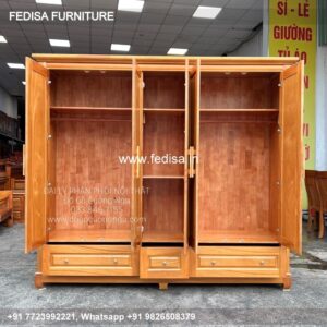 Wooden Wardrobe Design wooden Almirah Design Model No - 8243