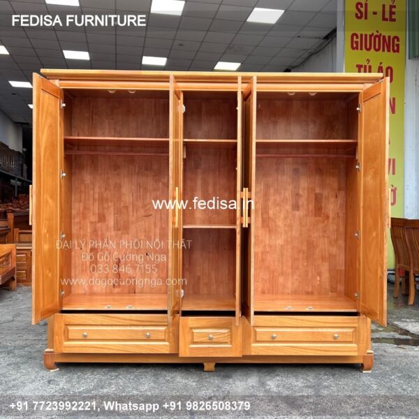 Wooden Wardrobe Design wooden Almirah Design Model No - 8243