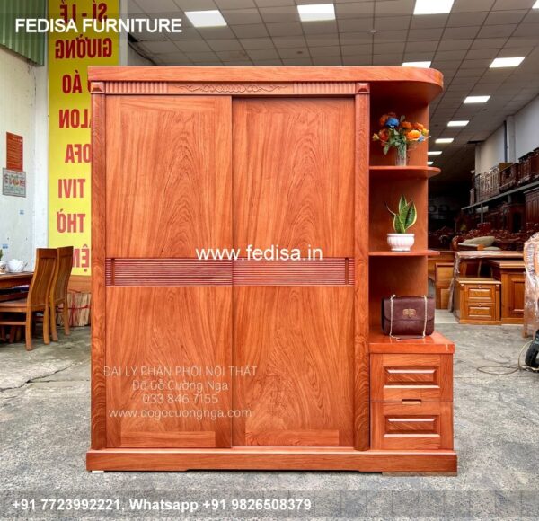 Wooden Wardrobe Design wooden Almirah Design Model No - 8249