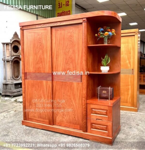 Wooden Wardrobe Design wooden Almirah Design Model No - 8263