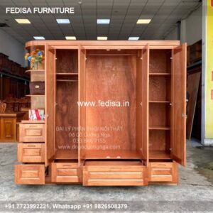 Wooden Wardrobe Design wooden Almirah Design Model No - 8267