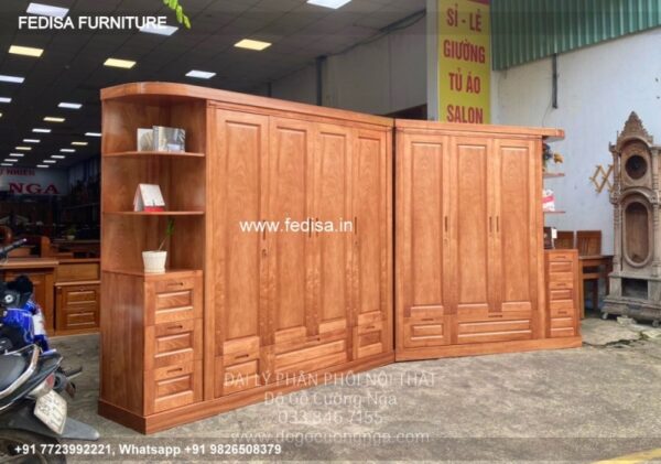 Wooden Wardrobe Design wooden Almirah Design Model No - 8268