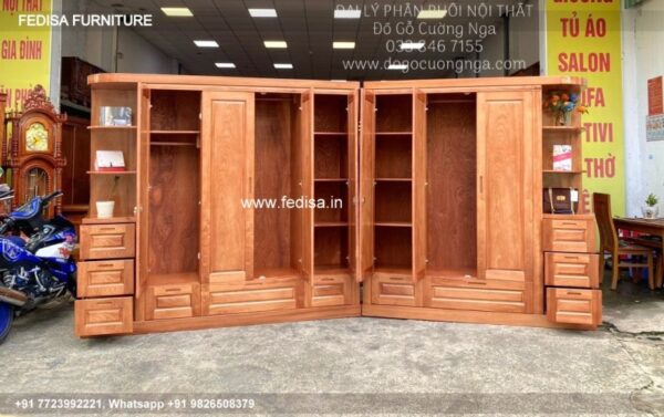 Wooden Wardrobe Design wooden Almirah Design Model No - 8270