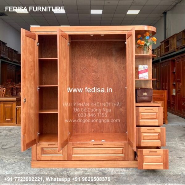 Wooden Wardrobe Design wooden Almirah Design Model No - 8272
