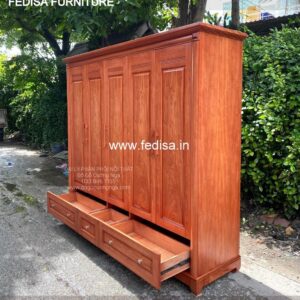 Wooden Wardrobe Design wooden Almirah Design Model No - 8281