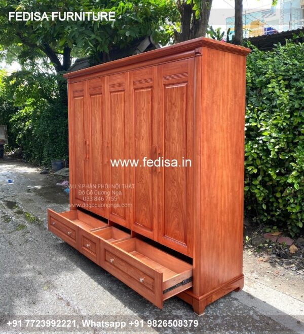 Wooden Wardrobe Design wooden Almirah Design Model No - 8281