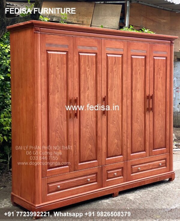 Wooden Wardrobe Design wooden Almirah Design Model No - 8285