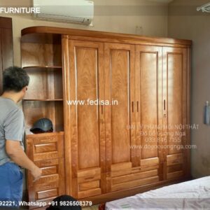 Wooden Wardrobe Design wooden Almirah Design Model No - 8295