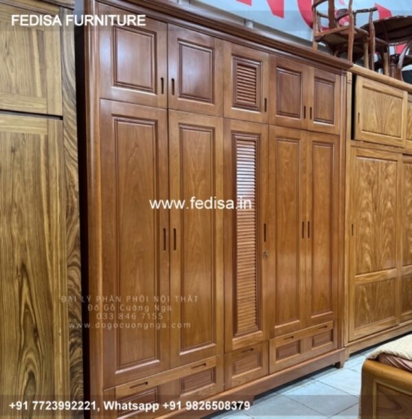 Wooden Wardrobe Design wooden Almirah Design Model No - 8298