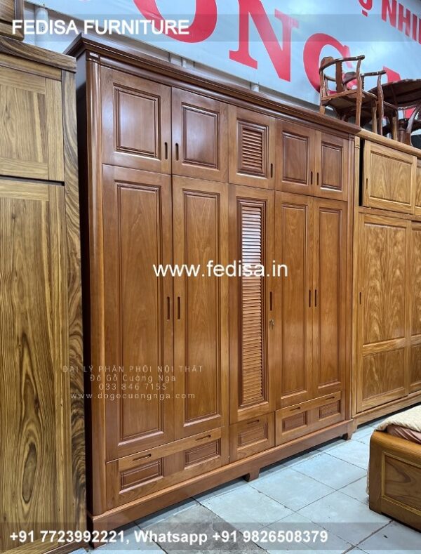 Wooden Wardrobe Design wooden Almirah Design Model No - 8299
