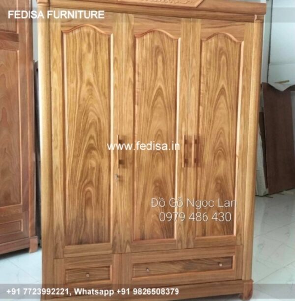 Wooden Wardrobe Design wooden Almirah Design Model No - 8301