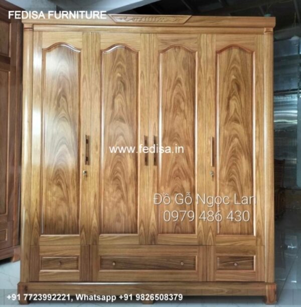 Wooden Wardrobe Design wooden Almirah Design Model No - 8302