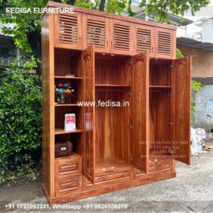 Wooden Wardrobe Design wooden Almirah Design Model No - 8308