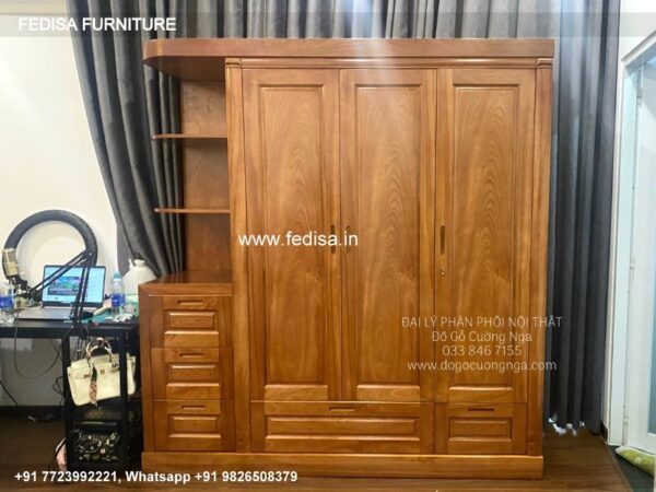 Wooden Wardrobe Design wooden Almirah Design Model No - 8322