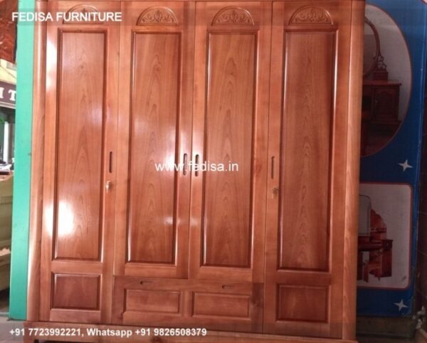 Wooden Wardrobe Design wooden Almirah Design Model No - 8340