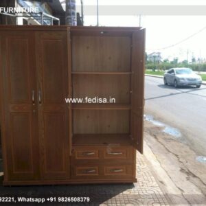 Wooden Wardrobe Design wooden Almirah Design Model No - 8346