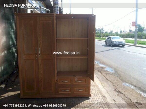 Wooden Wardrobe Design wooden Almirah Design Model No - 8346